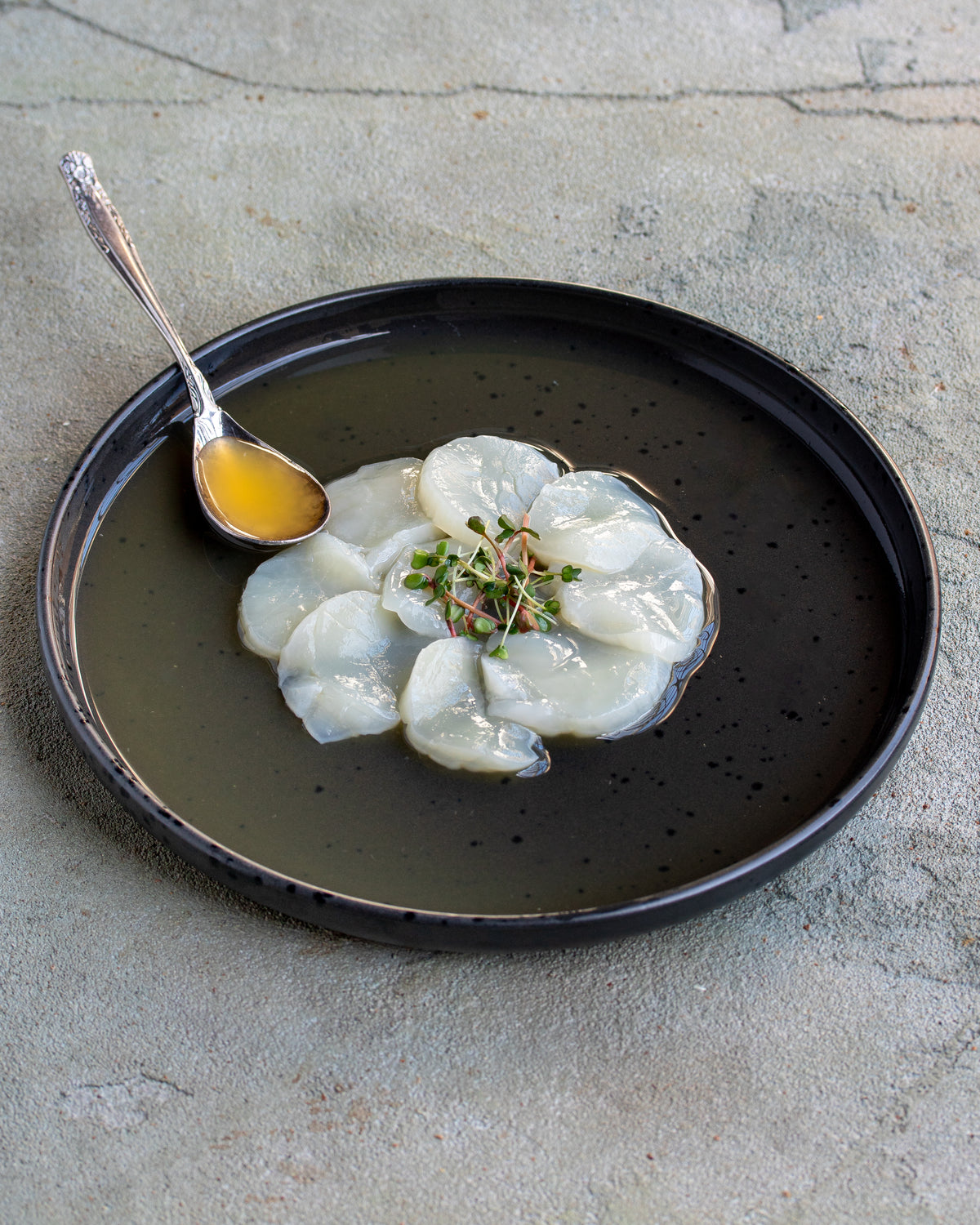 Scallop Ceviche with citrus cure